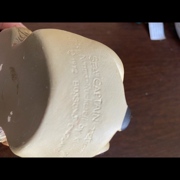 Vintage Bossons Chalk Ware Sea Captain Retired - Picture 4 of 8